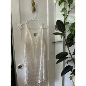 J Valdi Women’s size Medium white lace dress